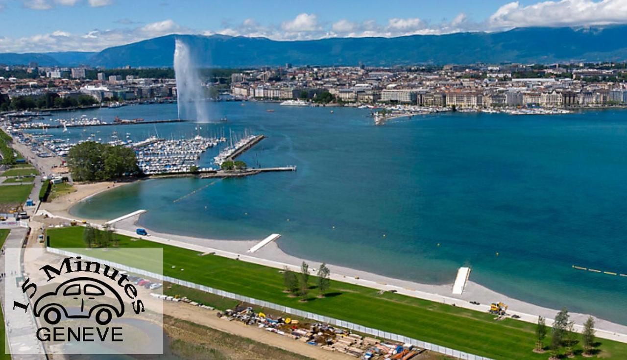 Chevry  Location Chambres Le Panorama - Aeroport Geneve - Pays De Gex מראה חיצוני תמונה